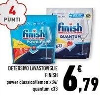 Conad Margherita Finish detersivo lavastoviglie offerta