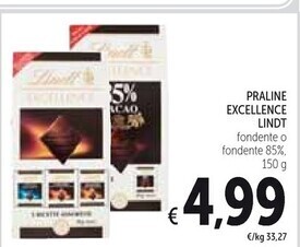 Spazio Conad Lindt cioccolato offerta