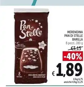 Spazio Conad Barilla merendine offerta