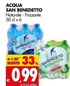 Tigros San benedetto acqua offerta