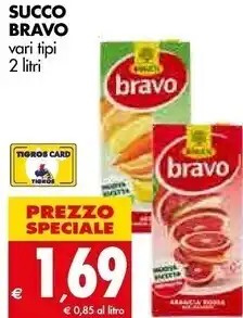 Tigros Rauch succo bravo offerta