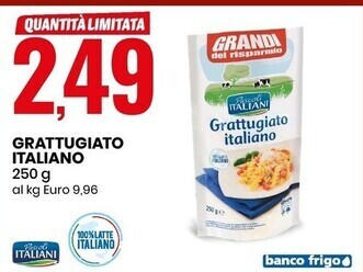 Pascoli italiani grattugiato italiano