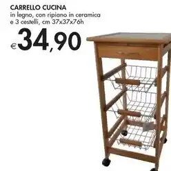 Bennet Carrello cucina offerta