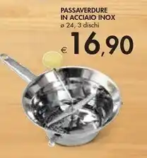 Passaverdure in acciaio inox