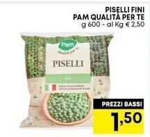 Pam Pam piselli fini offerta