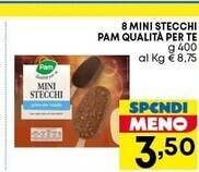 Pam Pam 8 mini stecchi qualita per te offerta