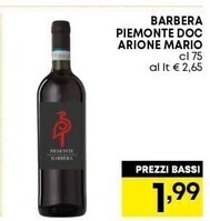 Arione mario - barbera piemonte doc
