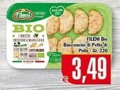 Fileni bio bocconcini di petto di pollo