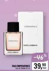 Caddy's Dolce & gabbana l'imperatrice eau de toilette offerta
