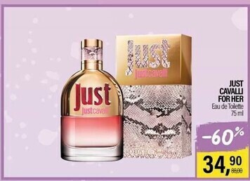 Caddy's Just cavalli for her offerta