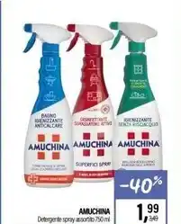 Caddy's Amuchina detergente spray assortito offerta