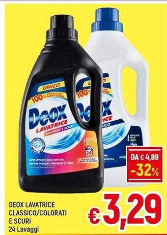 A&O Deox lavatrice classico / colorati e scuri offerta