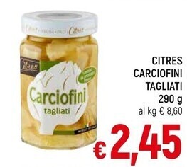 A&O Citres carciofini tagliati 290 g offerta