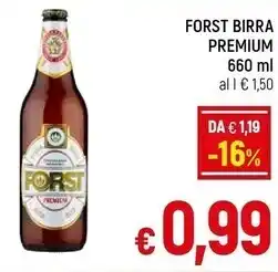 A&O Forst birra premium offerta