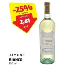 ALDI Aimone bianco offerta