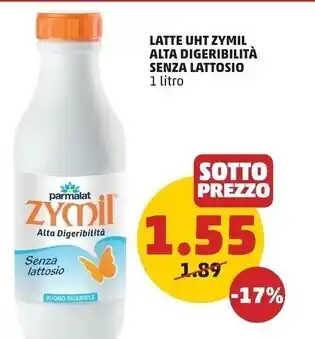 PENNY Latte uht zymil alta digeribilità senza lattosio offerta