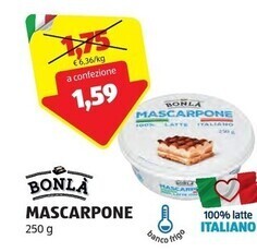 ALDI Bonlà mascarpone offerta