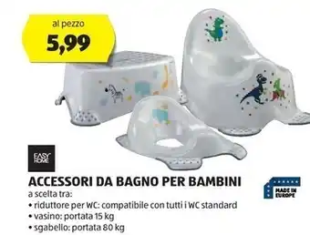 ALDI Easy home accessori da bagno per bambini offerta