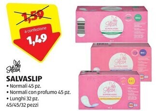 ALDI Satessa - salvaslip offerta