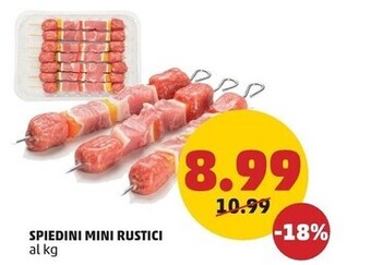 PENNY Spiedini mini rustici offerta