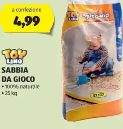 ALDI Toy lino sabbia da gioco offerta