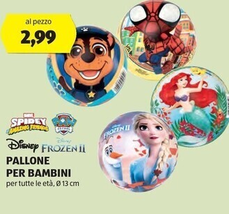 ALDI Disney pallone per bambini offerta