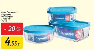 Carrefour Market Linea contenitori frigoverre offerta