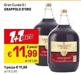 Iper La Grande Grappolo d'oro gran cuvée offerta