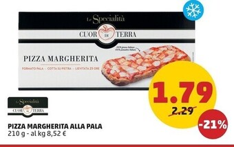 PENNY Cuor di terra pizza margherita alla pala offerta