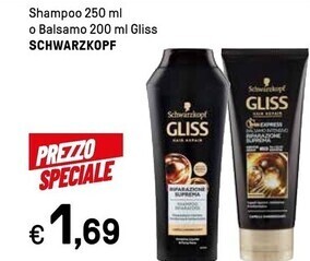 Schwarzkopf shampoo o balsamo gliss
