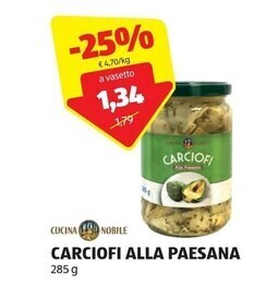 ALDI Cucina nobile carciofi alla paesana offerta