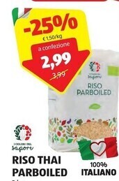 ALDI I colori del sapore riso thai parboiled offerta