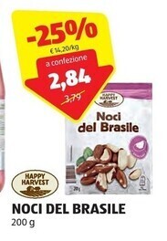 ALDI Happy harvest noci del brasile offerta