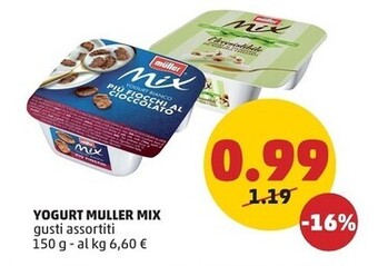 PENNY Muller yogurt mix offerta