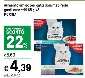 Purina alimento umido per gatti gourmet perle gusti assortiti