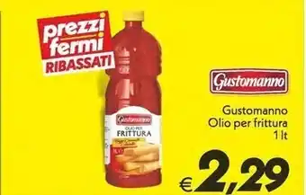 Iper Super Conveniente Gustomanno olio per friggere offerta