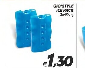 Gio'style ice pack 2x400 g