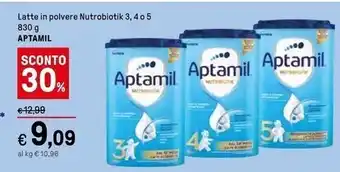 Iper La Grande Aptamil latte in polvere nutrobiotik 3 offerta