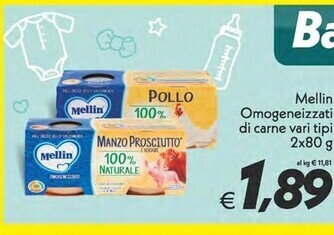 Iper Super Conveniente Mellin omogeneizzati offerta