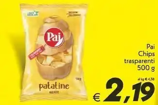 Pai chips trasparenti