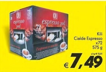 Iper Super Conveniente Kili cialde espresso offerta