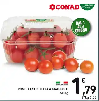 POMODORO CILIEGIA A GRAPPOLO 500 g