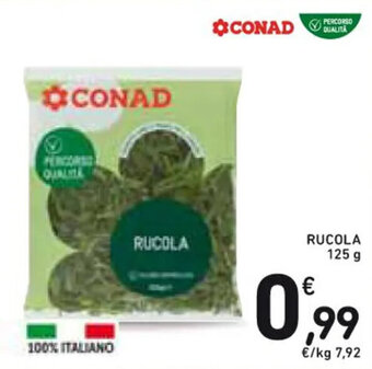 Spazio Conad RUCOLA 125 g offerta