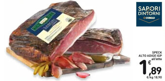 Spazio Conad SPECK ALTO ADIGE IGP offerta