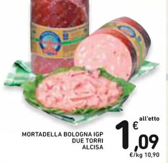 Spazio Conad MORTADELLA BOLOGNA IGP DUE TORRI ALCISA offerta