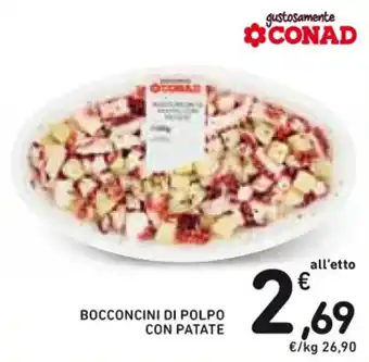 Spazio Conad BOCCONCINI DI POLPO CON PATATE offerta