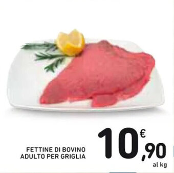 Spazio Conad FETTINE DI BOVINO ADULTO PER GRIGLIA offerta