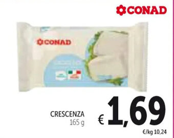 Spazio Conad CRESCENZA 165 g offerta