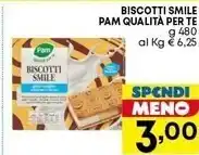 Pam Pam biscotti smile qualita per te offerta