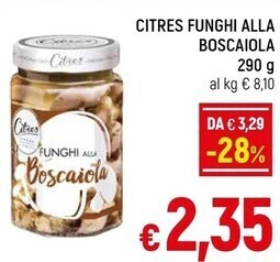 A&O Citres funghi alla boscaiola 290 g offerta